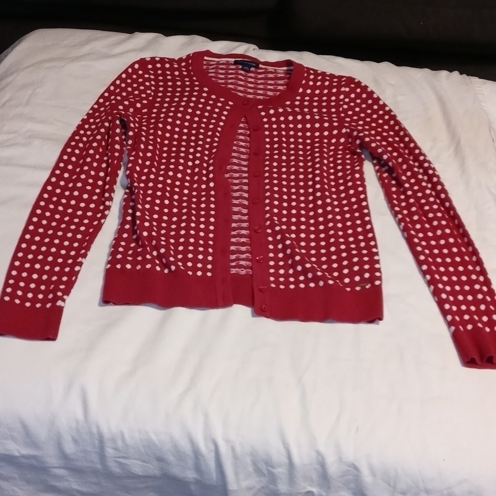Tommy Hilfiger womens button down cardigan